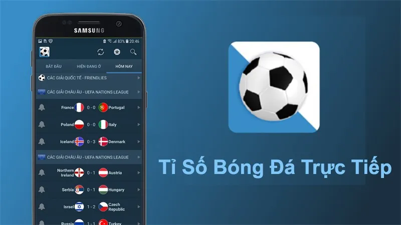Livescore bóng đá trên keonhacai